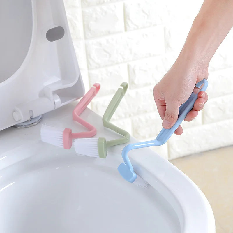 1/2/3PCS Curved Toilet Brush Long Handle Toilet Cleaning Brushes Household Deep Cleaning Tools Bathroom Accessories