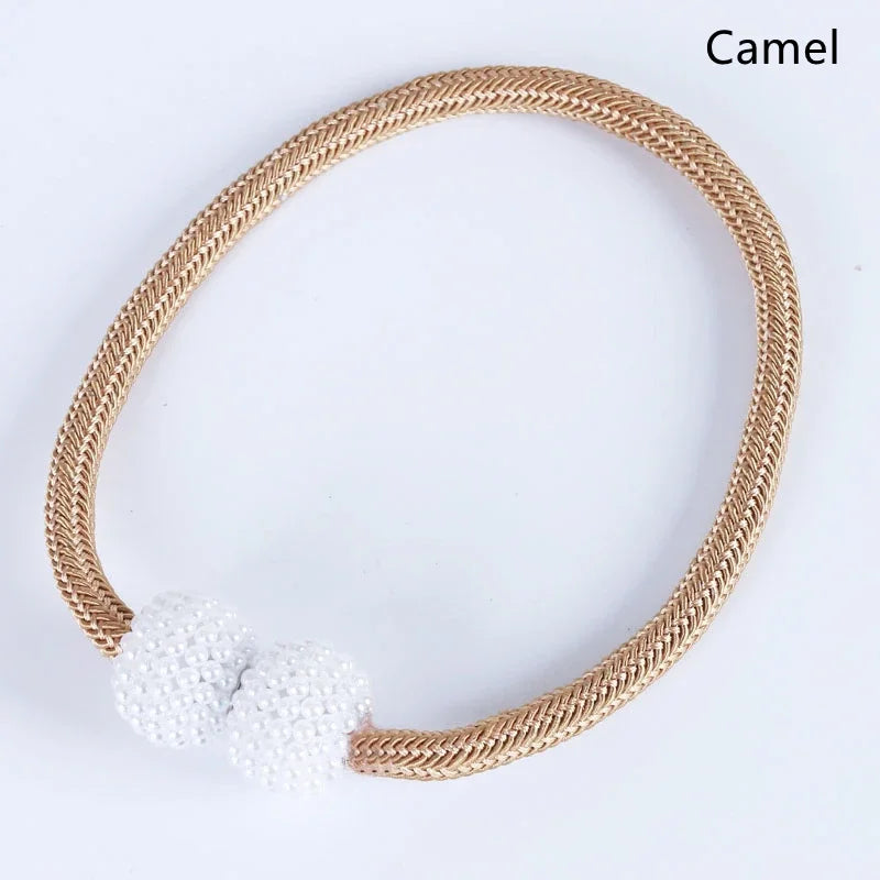 1/2PCS Pearl Magnetic Curtain Clip Curtain Holders Tie Back Buckle Clips Hanging Ball Buckle Tie Back Curtain Decor Accessories