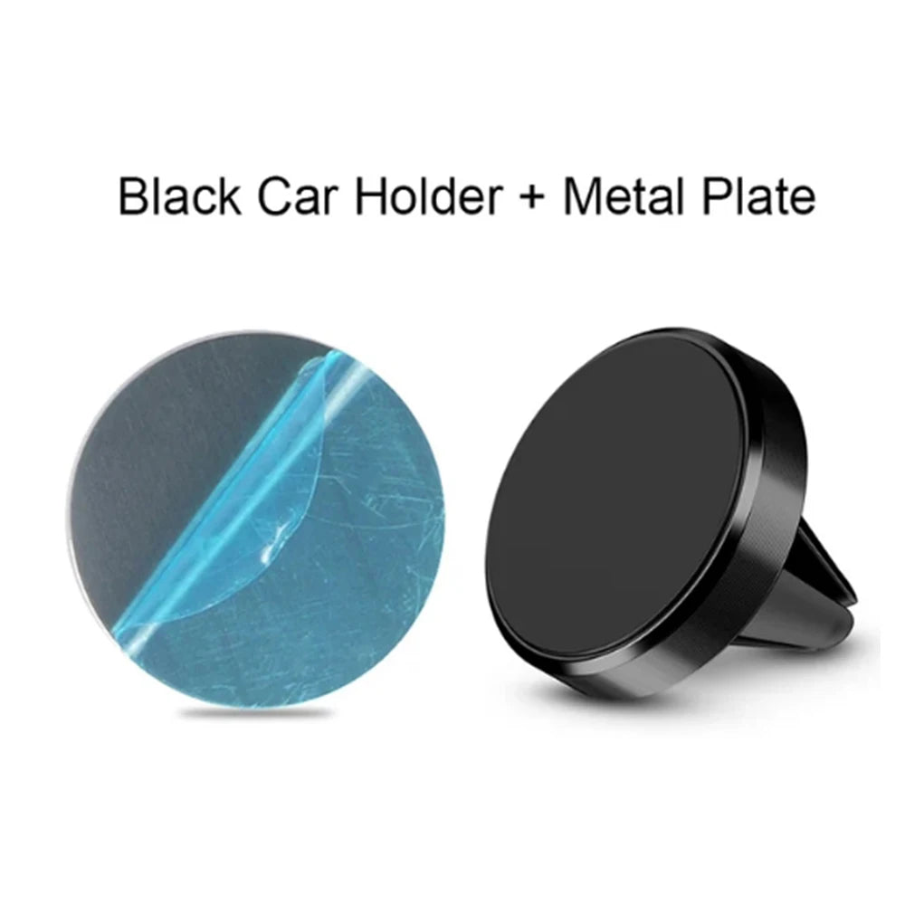 Magnetic Car Phone Holder Air Vent Mount Universal Mobile Smartphone Stand Bracket Magnet Support Cell Holder For Phone In Car