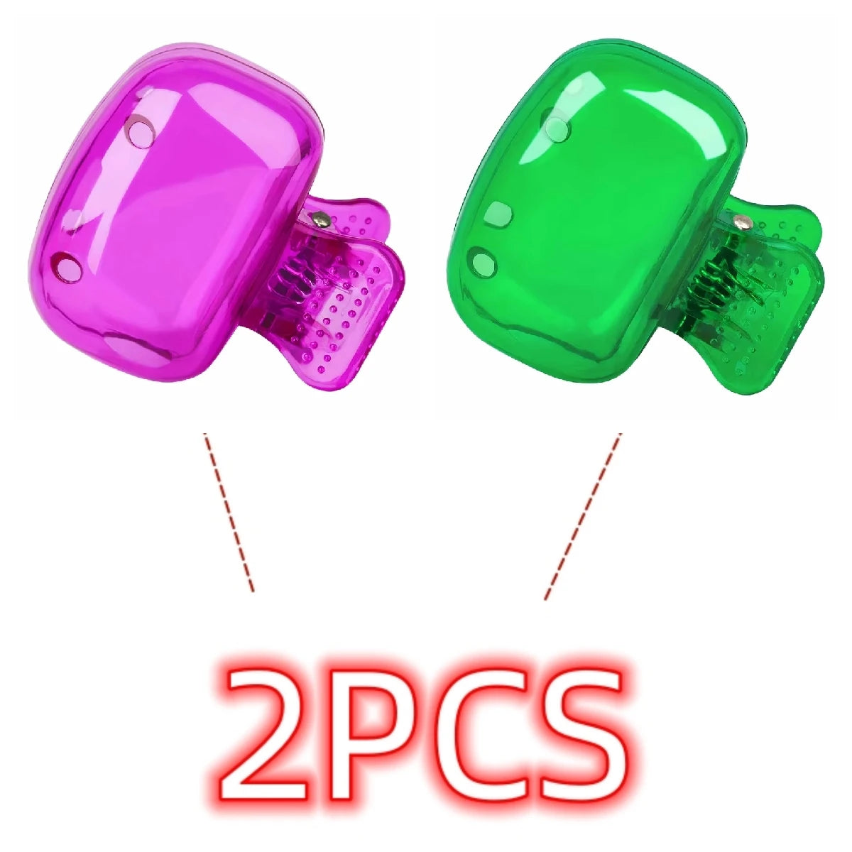 2pcs Travel Toothbrush Head Covers Portable Toothbrush Protector Cap Travel Essential Toothbrush Plastic Clip Travel Organizer