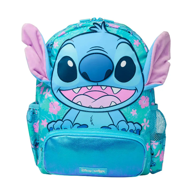 Blue Smiggle Disney backpack and accessories