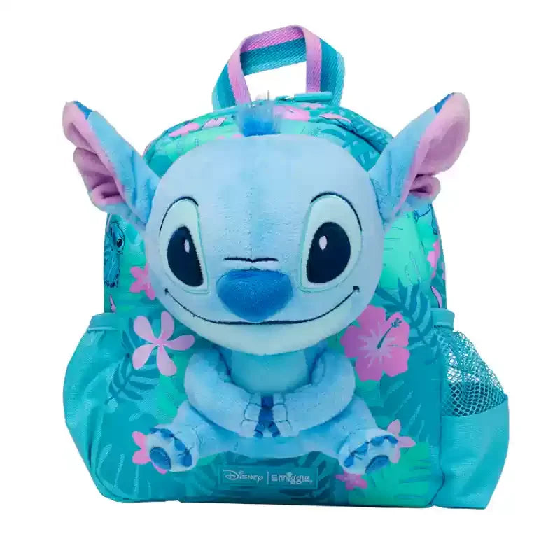 Blue Smiggle Disney backpack and accessories