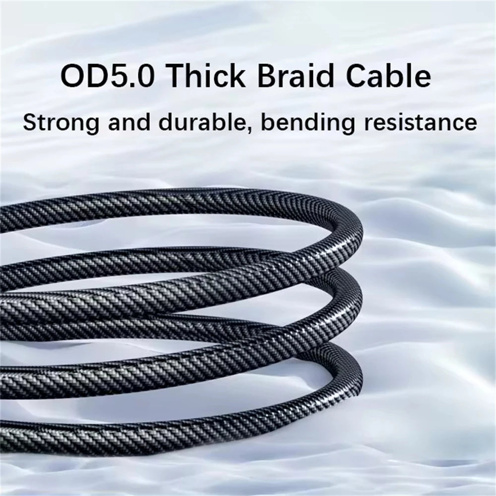 NNBILI 120W Type C to Type C Cable Phone Super Fast Charging Cable With LED Display USB To Type-C