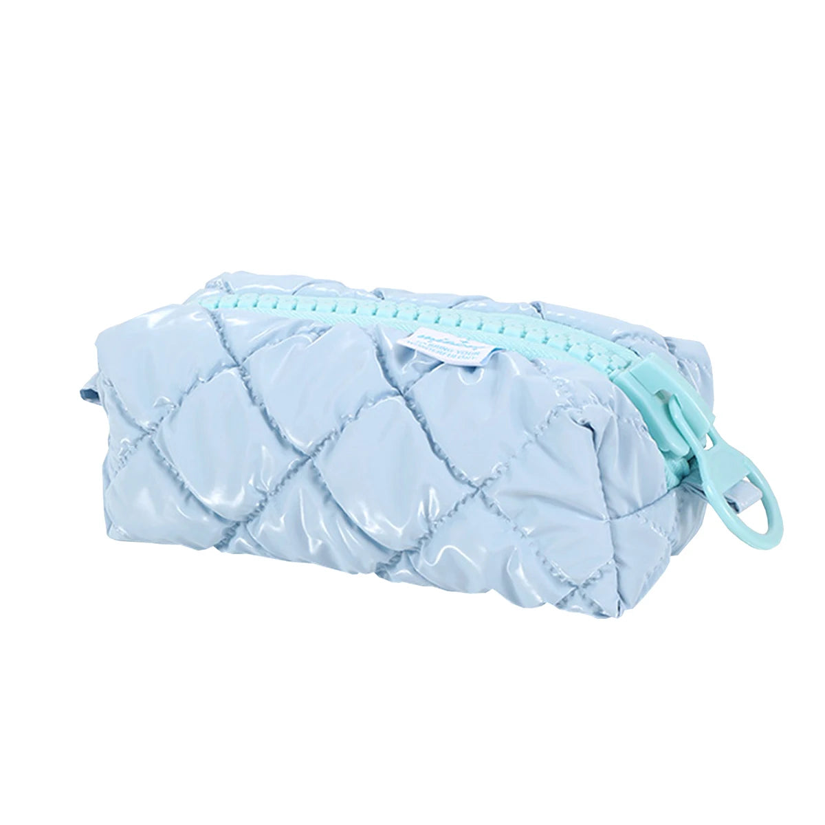 1 PC Creative Candy-Colored Checkered Pencil Case School Supplies Organizer Bag Tabletop Essential for Back-to-School