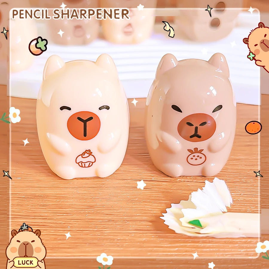 back to school useful Aesthetic school supplies cute capybara things to school accessories pencil sharpener teacher supplies