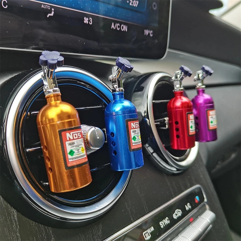 Hot Sale Car Air Freshener NOS Nitrogen Bottle Air Vent Aromatherapy